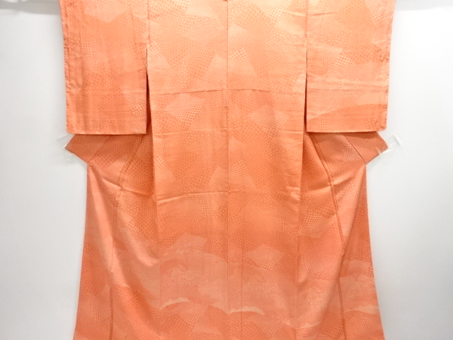 JAPANESE KIMONO / UNUSED KOMON / TRADITIONAL PATTERN 